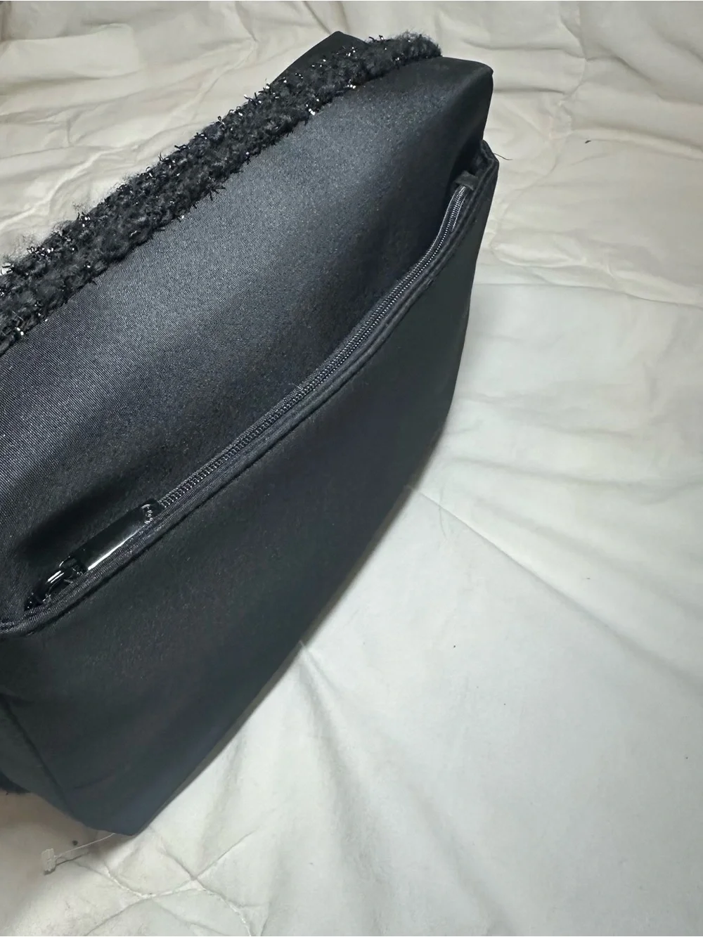 CHANEL Black Cosmetic Pouch